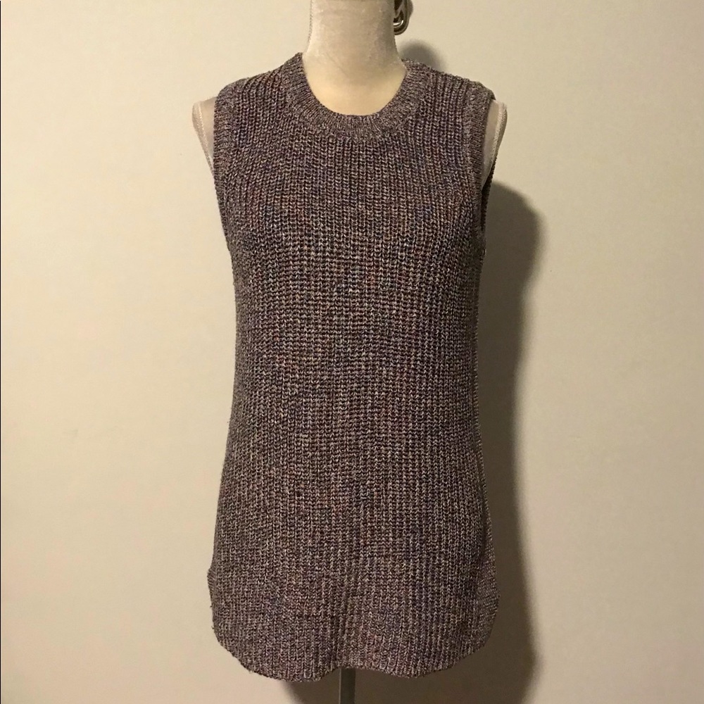 Ella Moss Sleeveless Sweater Tunic